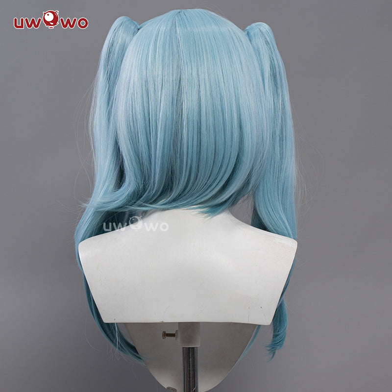 【Pre-sale】Uwowo Genshin Impact Faruzan Wig Sumeru Anemo Long Light Blue Hair