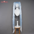 【Pre-sale】Uwowo V  Singer Snow Girl Cosplay Wig Long Gradient Blue Hair