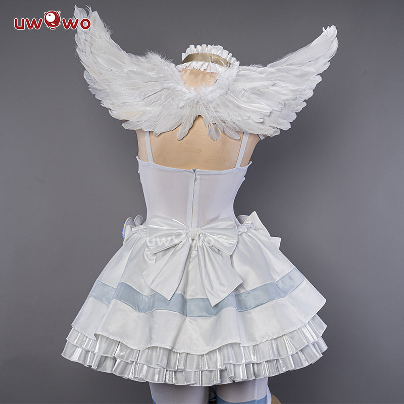 INSTOCK S-3XL Uwowo Anime Panty & Stocking with Garterbelt Stocking Angel Cosplay Costume