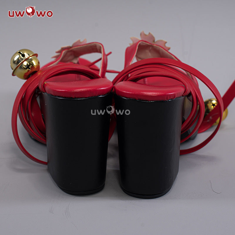 【Clearance】Uwowo Game Honkai: Star Rail Sparkle Hanabi Cosplay Shoes Clogs