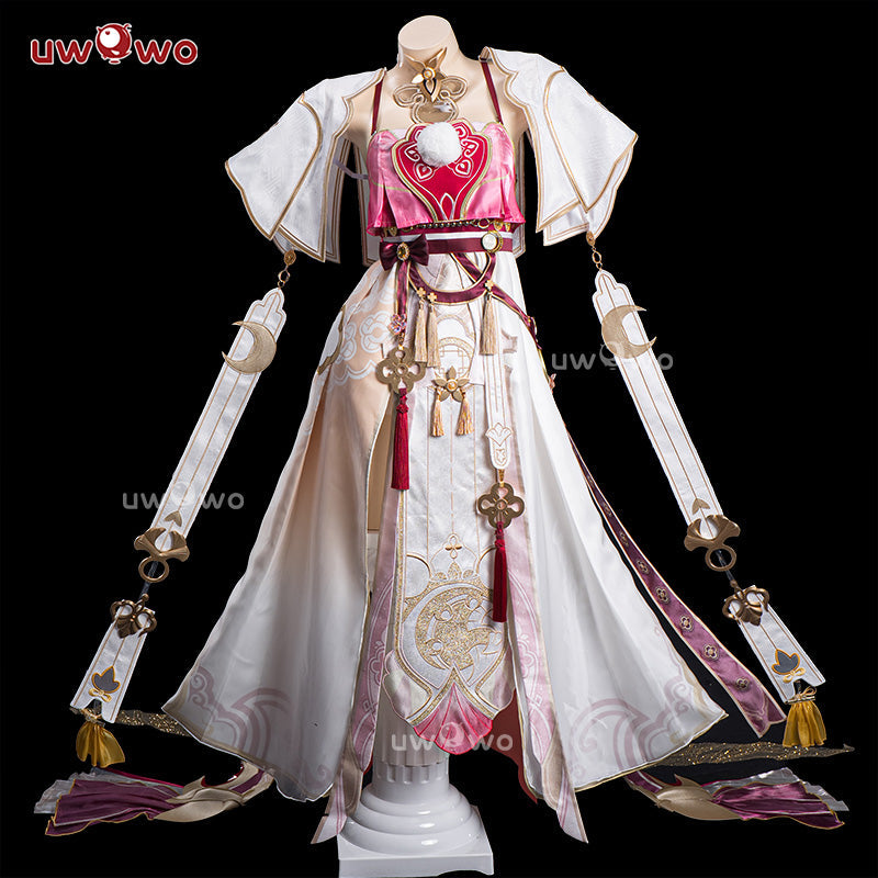 JUL PRESALE Uwowo Game Honkai Impact 3: Elysia Hi ♪ Love Elf ♡ Lunar Grace New Skin Cosplay Costume