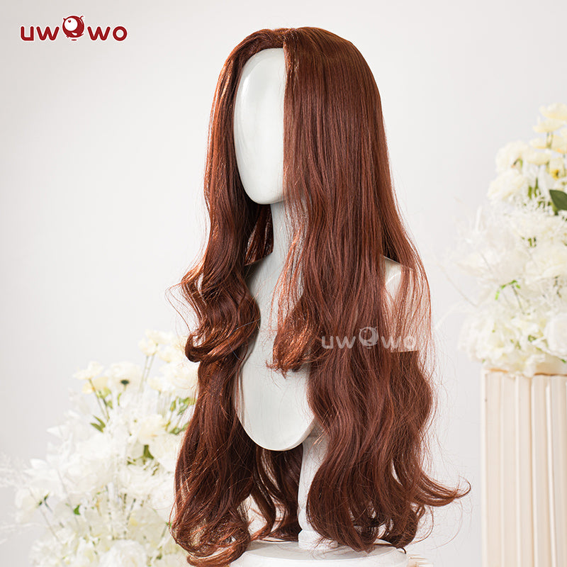 Uwowo Clawdeen Wolf Cosplay Wig Long Brown Hair