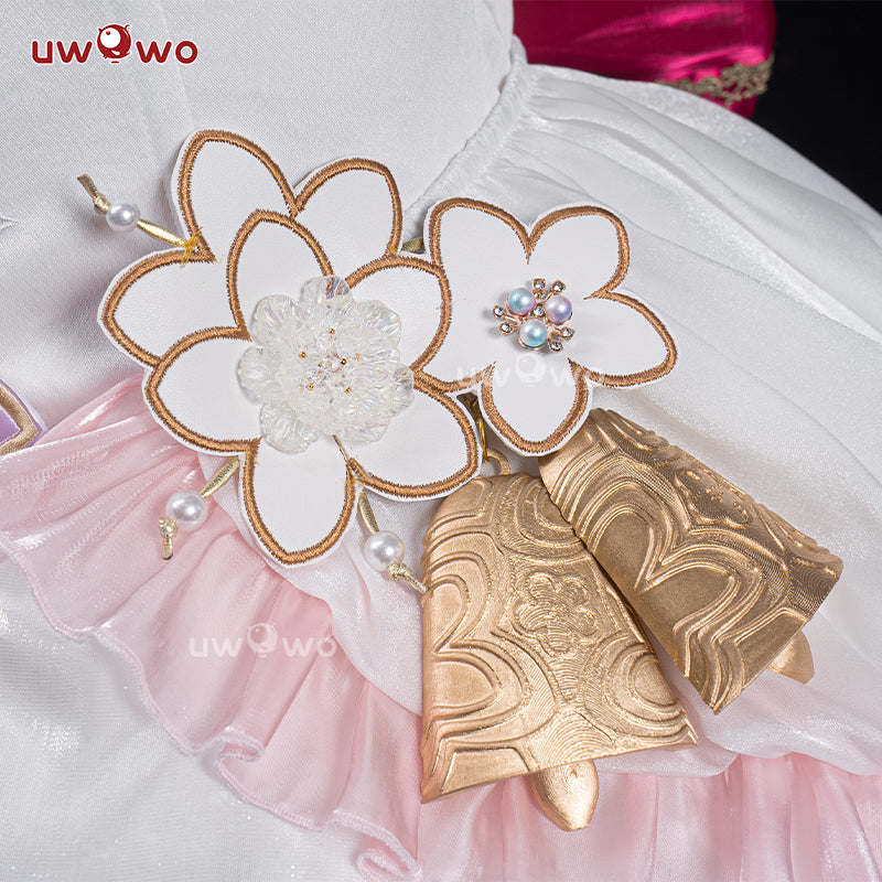 [Last Batch] INSTOCK Uwowo Game Honkai Impact 3: Elysia Fanart Seraphic Bloom Cosplay Costume S-3XL