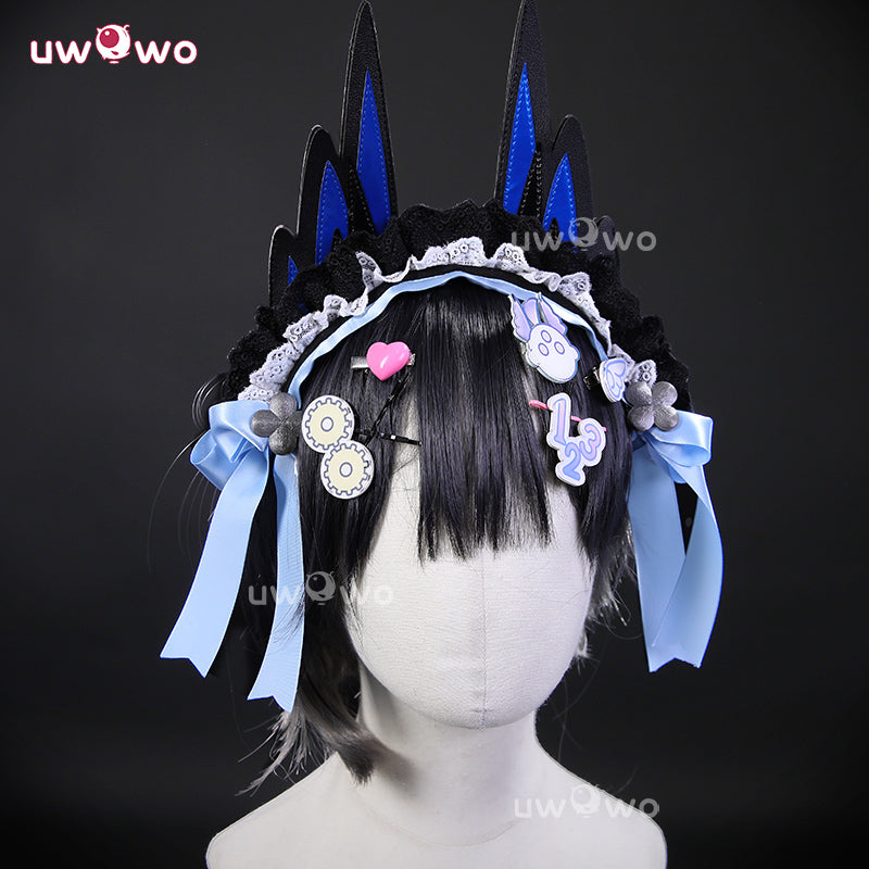Uwowo Collab Series: Vtuber Enna Alouette Maid Cosplay Costumes S-3XL