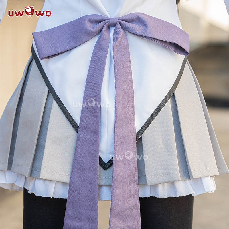 Uwowo Collab Series: Up to 4XL Anime Puella Magi Madoka Magica Akemi Homura Cospaly Costume