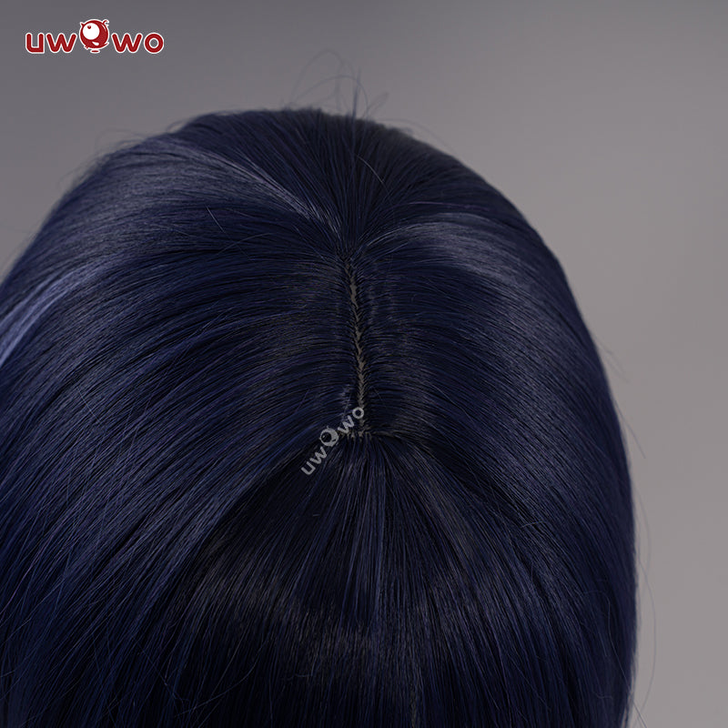 【Pre-sale】Uwowo Genshin Impact Wanderer Scaramouche Sumeru Anemo Cosplay Wig Short Hair