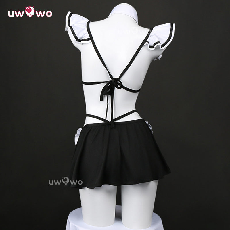 Uwowo Collab Series: Anime Marin Kitagawa Summer Maid Swimsuit Cosplay Costume S-2XL