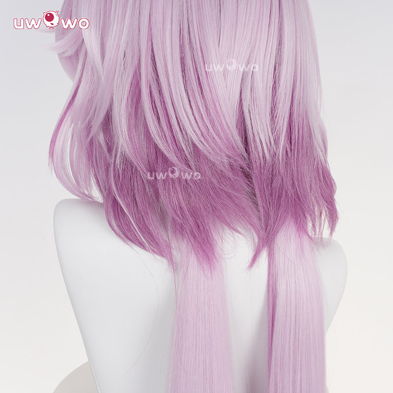 Uwowo Honkai: Star Rail Evernight Cosplay Wig Long Pink Hair
