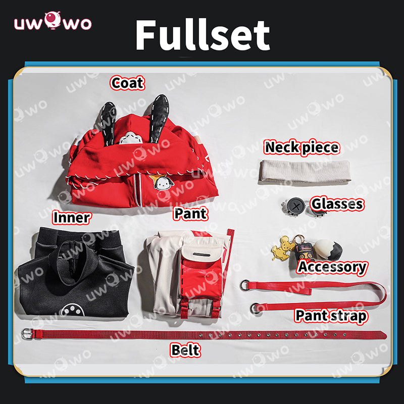 【Clearance】Uwowo Collab Series: Identity V Prisoner Luca Balsa S Collab Red Jacket Cosplay Costume