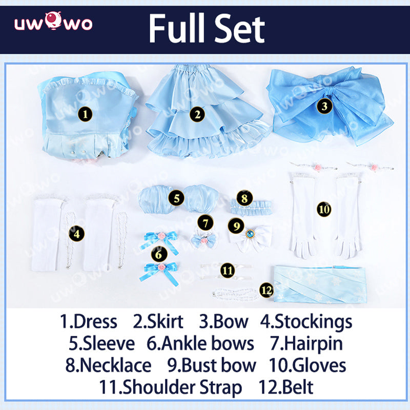 Uwowo Collab Series: Love Live! Kotori Minami Fun In the Snow Cosplay Costume