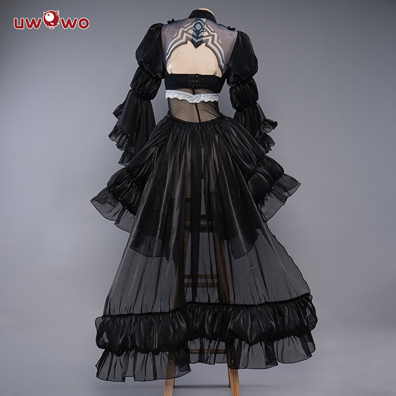 INSTOCK S-3XL Uwowo 2B Black Wedding Dress Bride Cosplay Costume