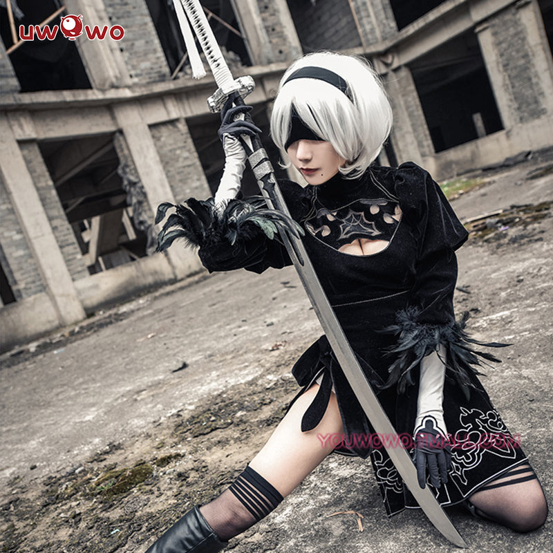 INSTOCK Uwowo Game YoRHa No.2 Type B 2B Cosplay Costume