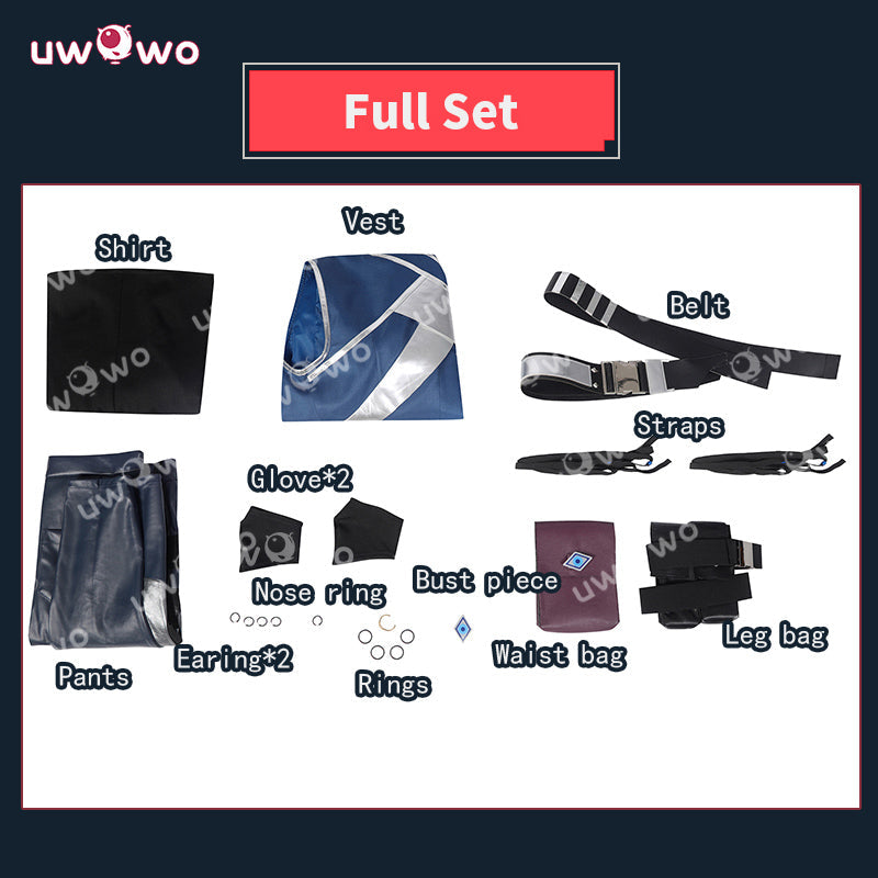 【Clearance】Uwowo Collab Series:Game Valorant Fade Cosplay Costume