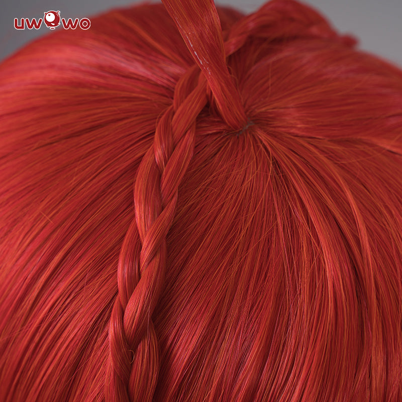 Uwowo Bloom Wig Princess Cosplay Orange Long Hair