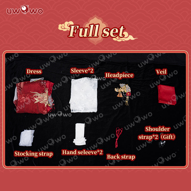 JUL PRESALE Uwowo Game Azur Lane Chen Hai A Night of Passion Oath Skin Cosplay Costume