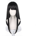 Uwowo Mange Anime Cosplay Wig Long Black Hair