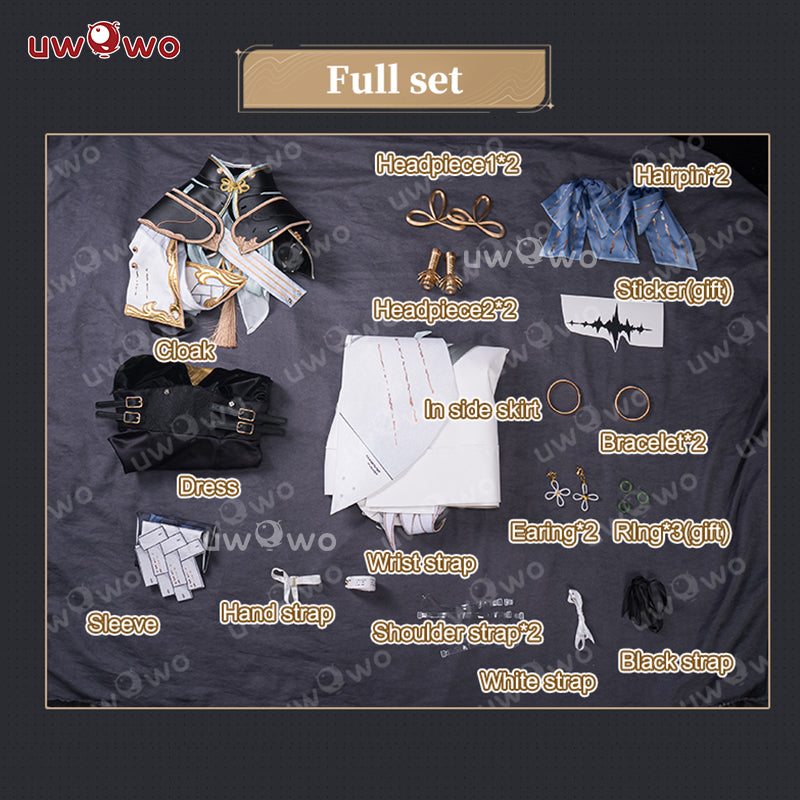 [Last Batch]【In Stock】Uwowo Game Wuthering Waves Jinhsi Cosplay Costume