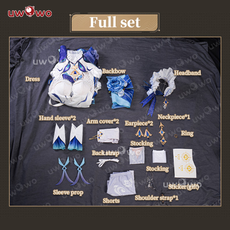 INSTOCK S-3XL Uwowo Wuthering Waves Cantarella Jellyfish Cosplay Costume