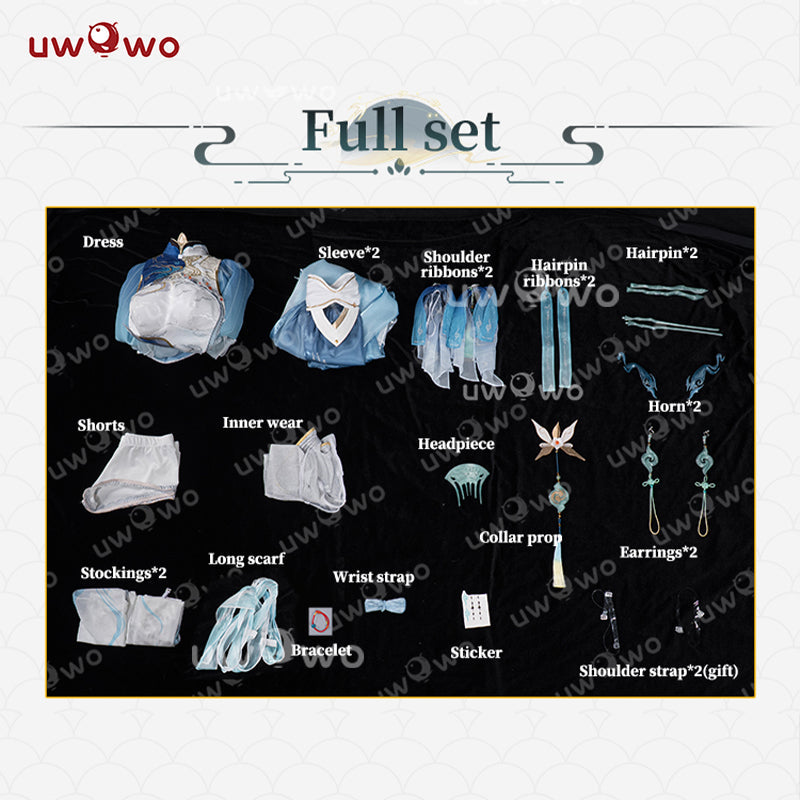 SEP PRESALE Uwowo Game Wuthering Waves WuWa Qingxiao Cosplay Costume