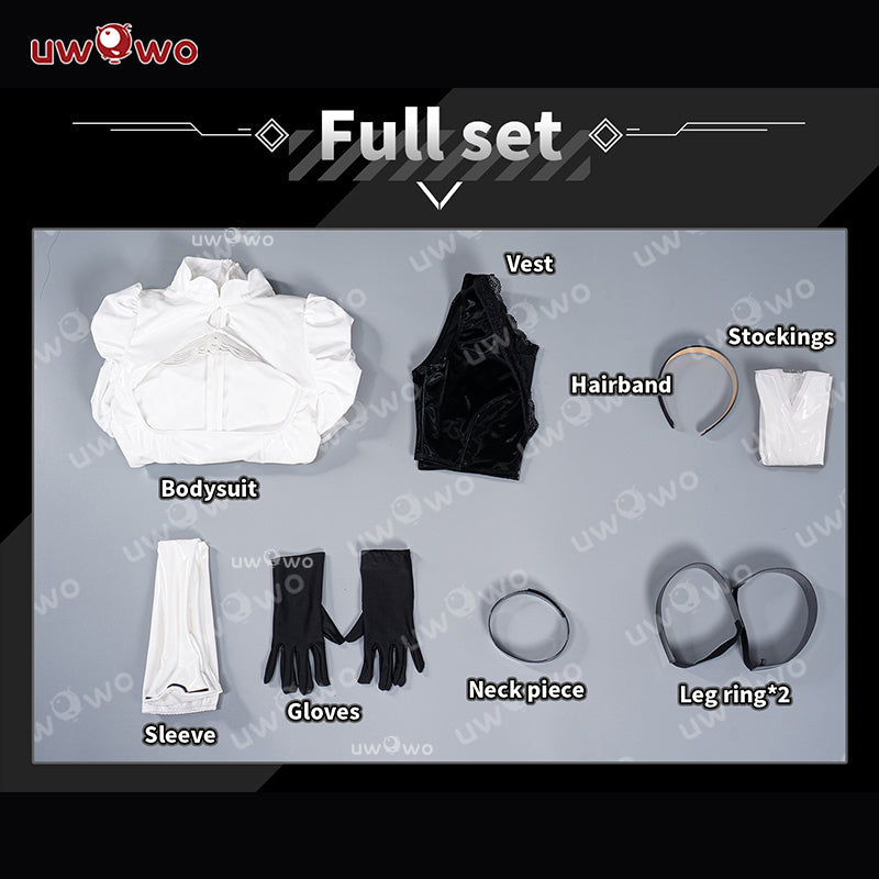 AUG PRESALE Uwowo Azur Lane Collab 2B [B]rief respite Cosplay Costume