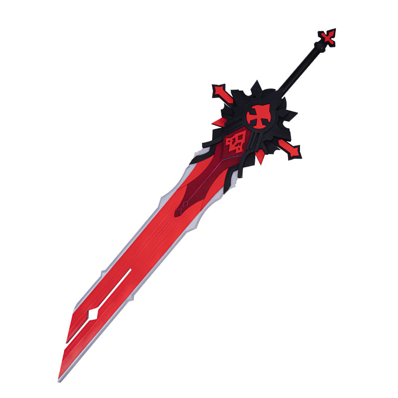 【Clearance】Uwowo Game Genshin Impact Diluc Weapons Wolf's Gravestone Cosplay Props Claymores Props