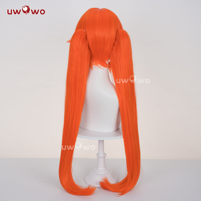 【Clearance】Uwowo Game Zenless Zone Zero Orphie Cosplay Wig Long Orange Hair