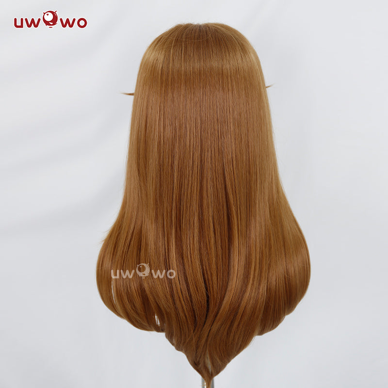 【Clearance】Uwowo Game Fox Cosplay Wig Long Brown Hair With Ears