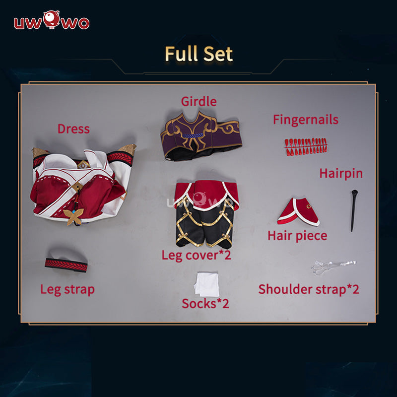 INSTOCK Uwowo Game Champion Nine Tailed Fox Wild Rift WR ASU Halloween Cosplay Costume