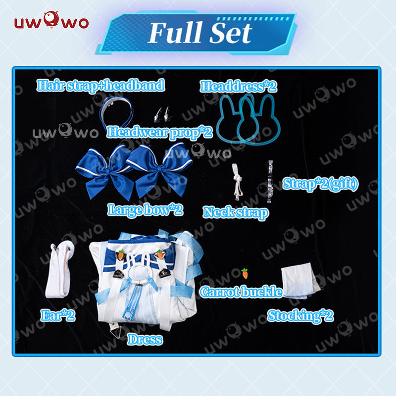 INSTOCK Uwowo Azur Lane Laffey II Bunny Cosplay Costume