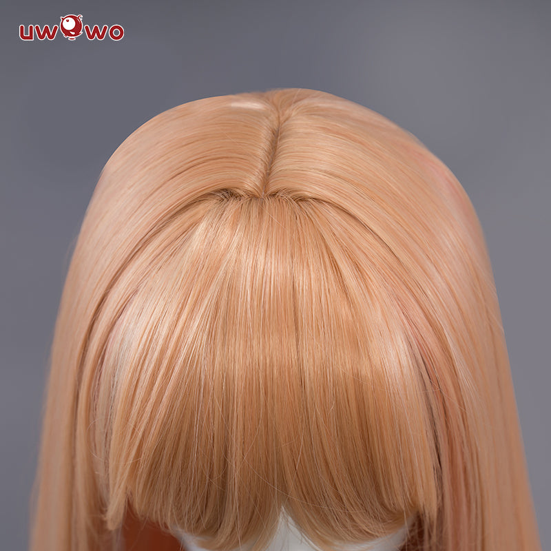Uwowo Anime Marin Kitagawa Cosplay Wig Yellow-Pink Gradient 80CM Long Hair