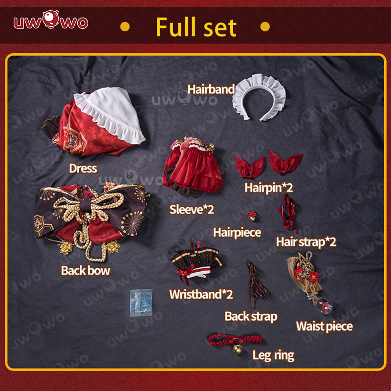【Clearance Sale】[Last Batch]【In Stock】Uwowo Game Honkai Star Rail Sparkle Maid Cosplay Costume
