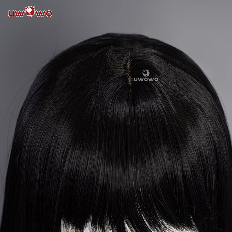 Uwowo Mange Anime Cosplay Wig Long Black Hair