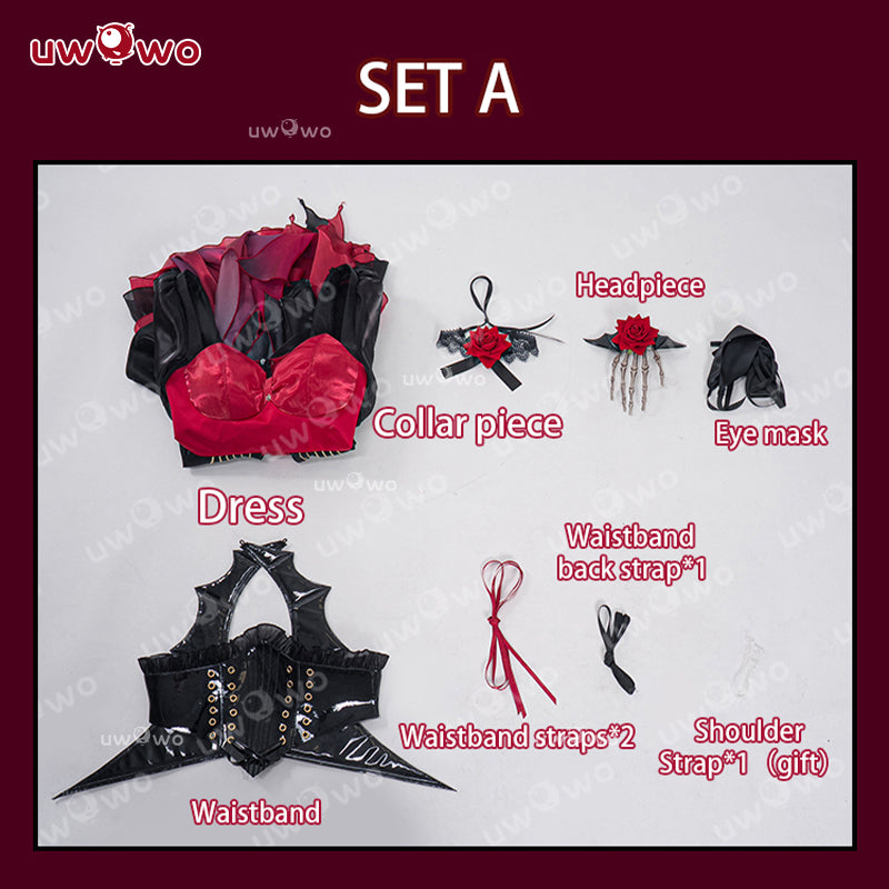 JUL PRESALE Uwowo Game Wuthering Waves Phrolova Night Tales Dress WuWa Halloween Cosplay Costume