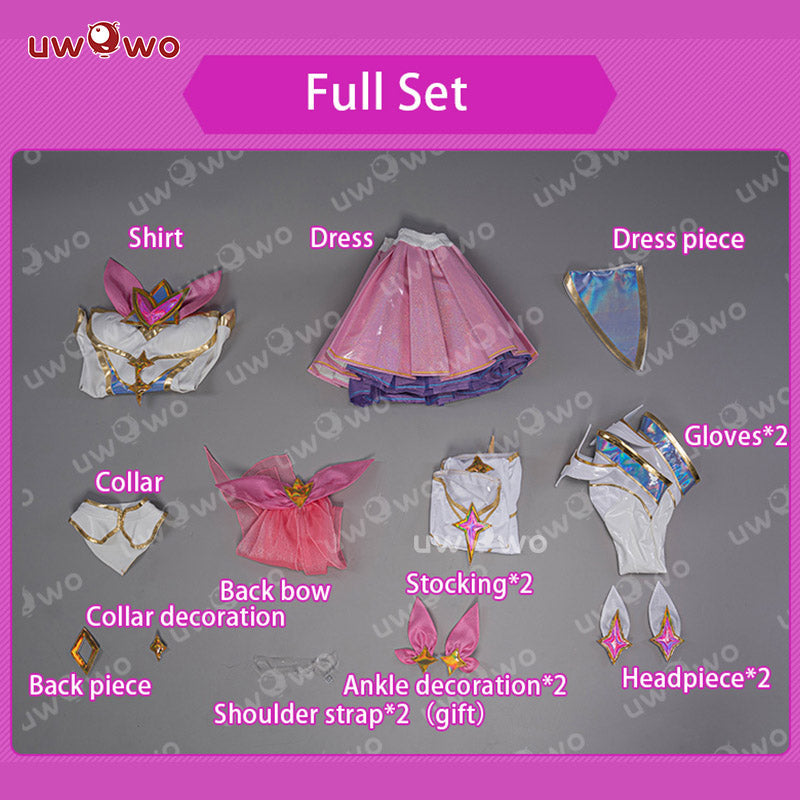 S-3XL Uwowo Game Costume Star Guardian SG Christmas Cosplay Costume