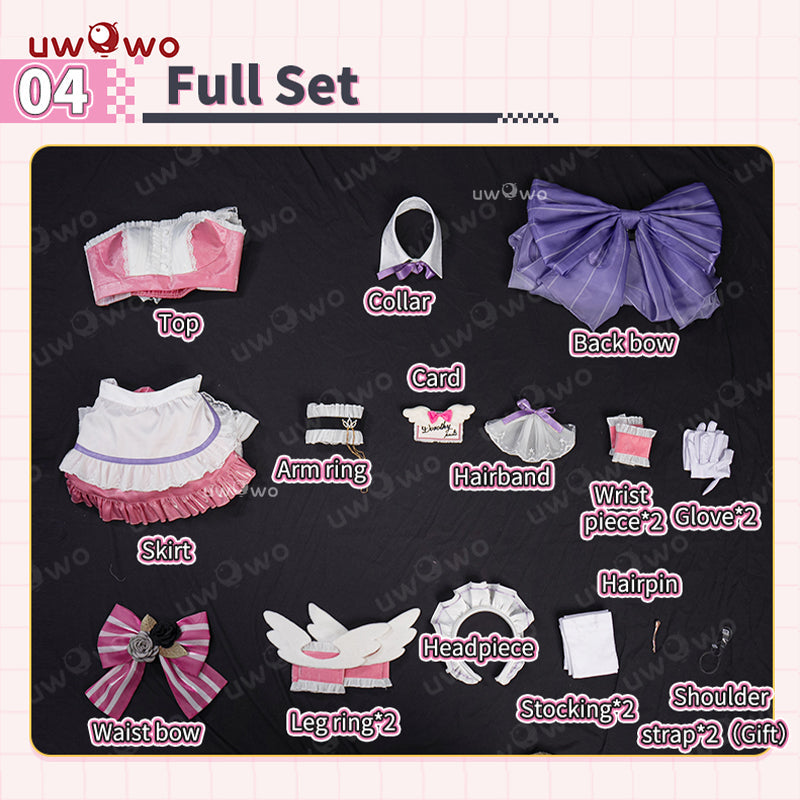 S-3XL Uwowo Game NIKKE Dorothy Café Maid Cosplay Costume