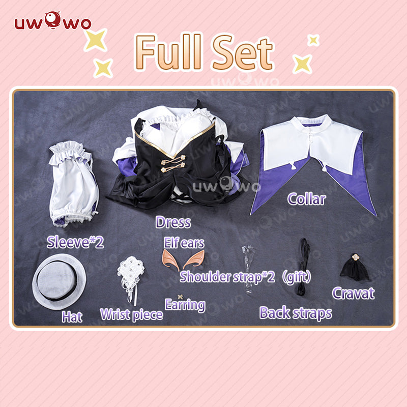 [Last Batch]【In Stock】Uwowo Game Honkai Impact 3: Elysia Sweet Memories Collab Dress Cosplay Costumes