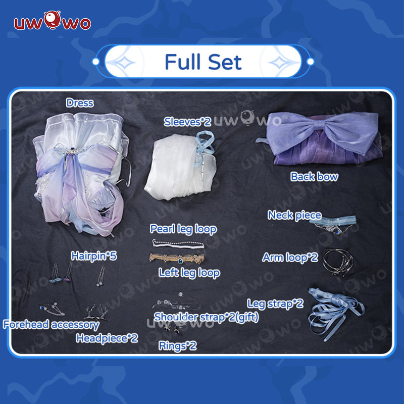 [Last Batch]【In Stock】Uwowo Genshin Impact Fanart Kokomi Mermaid Cosplay Costume