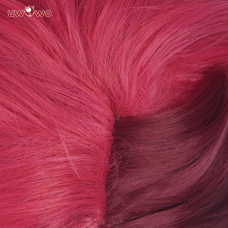 Uwowo Game Cosplay Wig  Arcane Young Ver Short Red Hair
