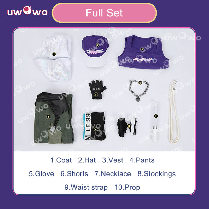Uwowo Collab Series: Game Fearless Ashe Cosplay Costume XS-XXL