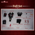 INSTOCK S-3XL Uwowo Azur Lane KMS Regensburg Darksteel Dragon Iron Blood Sheer Black Bodysuit Halloween Cosplay Costume