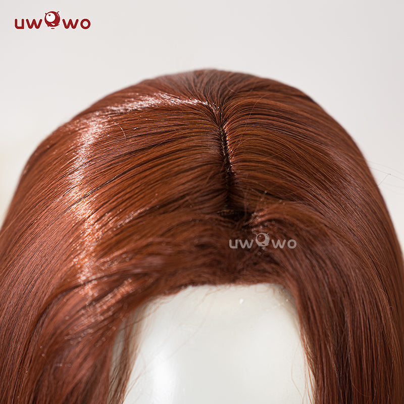 Uwowo Clawdeen Wolf Cosplay Wig Long Brown Hair