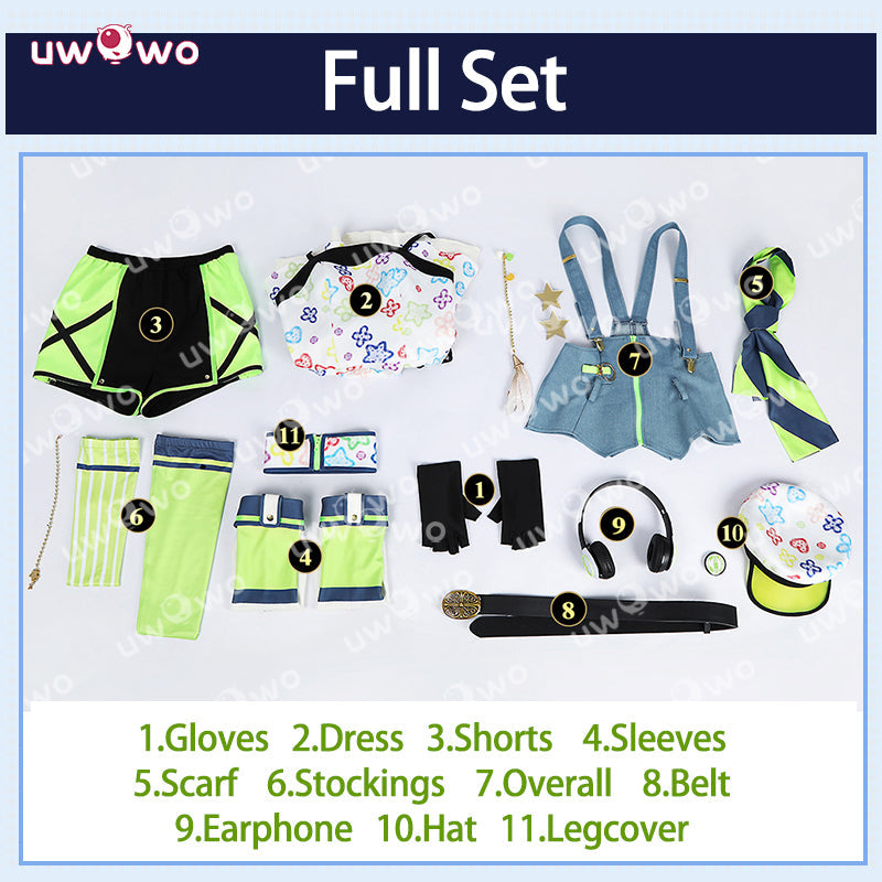 Uwowo Collab Series: Love Live! Hanayo Koizumi Idolized Crayon ver. Cosplay Costume