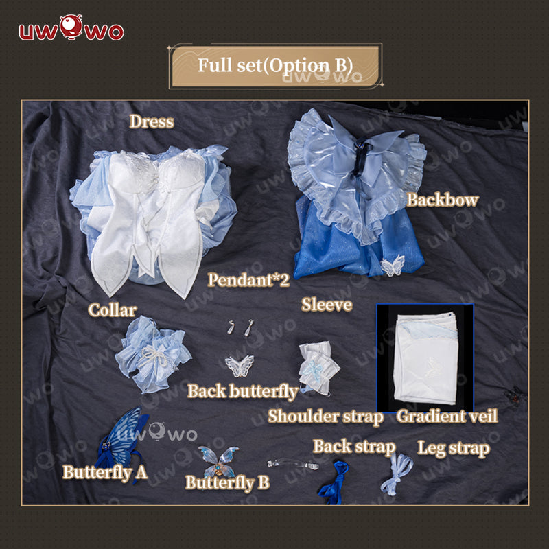 S-3XL INSTOCK Uwowo Game Wuthering Waves Shorekeeper Dreamtide Fanart Cosplay Costume
