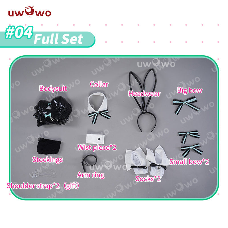 INSTOCK Uwowo V Singer Cute Bunny Cosplay Costume