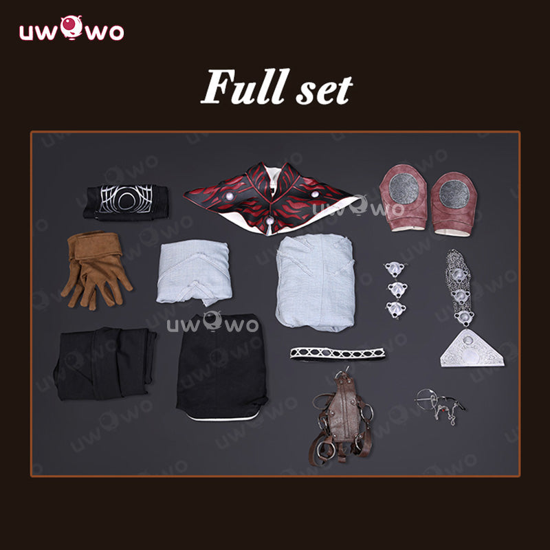 Uwowo Collab Series: Scholar Elden Ring Nightreign Game Male Cosplay Costume S-3XL