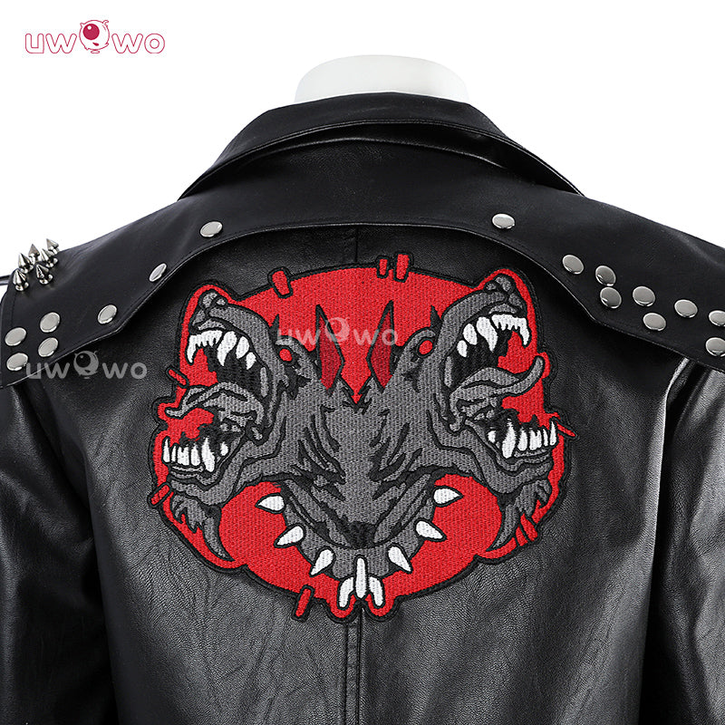 【Clearance】Uwowo Collab Series: LOL Arcane Season 2  Brawler Vi Pitfighter Black Jacket Suit Cosplay Costume