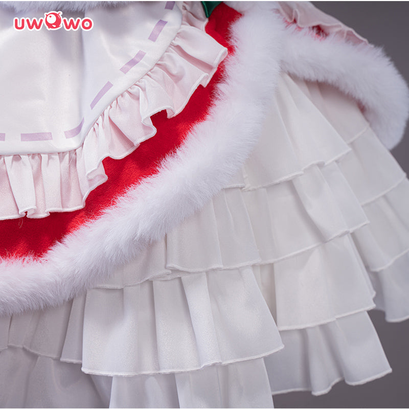 INSTOCK Uwowo Game Re:Zero Lost in Memories Rem Christmas Ver. Cosplay Costume