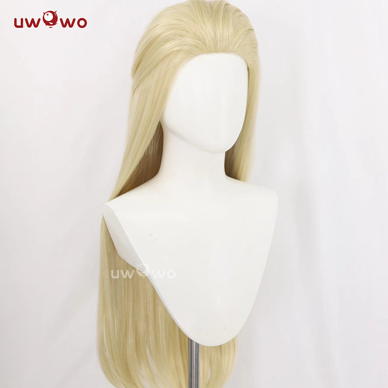 Uwowo Game Coven Cosplay Wig Long Yellow Hair