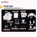 【In Stock】Uwowo Game NIKKE Blanc Fortune Express Boudoir Cosplay Costume S-3XL