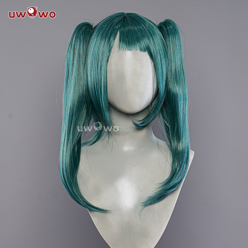 【Clearance】Uwowo Uwowo V Singer Cosplay Wig Green Hair